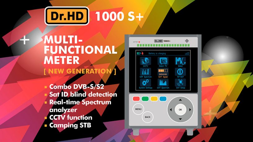 Вновь поступил в продажу универсальный измерительный прибор Dr.HD 1000 S+