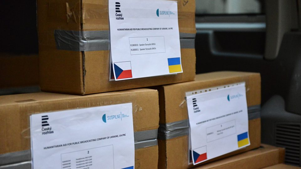 Чешское радио предоставило Украинскому радио оборудование на случай утраты последним стационарных передатчиков