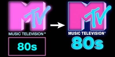 Несколько версий музыкального телеканала MTV 80s на спутниках в Европе