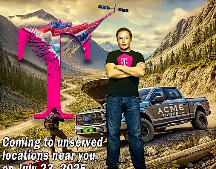 T-Mobile запускает первый в США сервис, когда обычный смартфон, подключается к спутнику Starlink